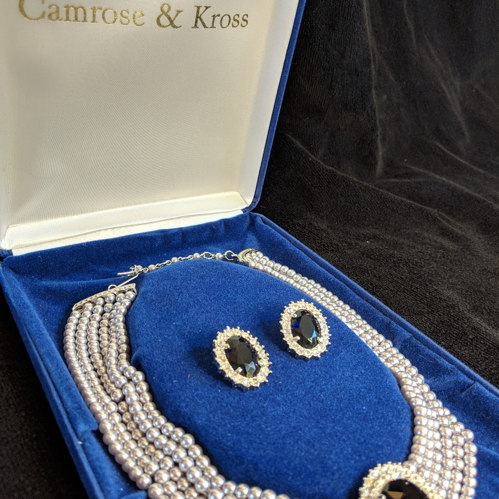 Camrose & Kross Necklace and  Earrings Set